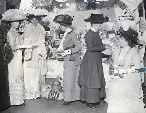 Fashionable English Ladies at Westminster Cathedral Bazaar