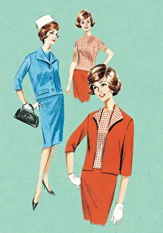 Images Dated 27th August 2003: Fashionable women