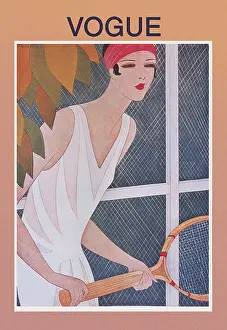 Prints of UNITED KINGDOM - CIRCA 1937: Fashions for Tennis (Photo by Buyenlarge/Getty Images) The Grand Slam Gallery: Fashions for Tennis