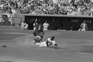 Hank Aaron Prints: Fast Baseball Action