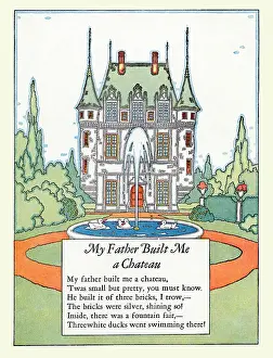 Ducks Prints: My Father Build me a Chateau