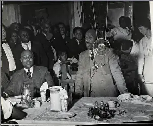 Father Divine Addressing A Group