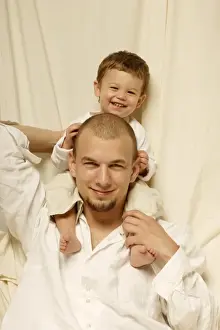 Merry Prints: Father and son
