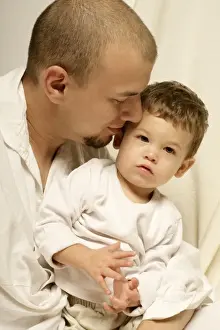 Infants Prints: Father and son