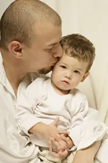 Infants Prints: Father and son