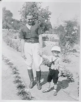 Fatherhood Prints: Father and His Son