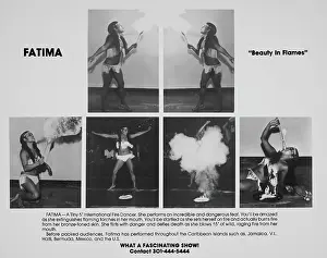 Huty34821 Prints: Fatima - Beauty In Flames