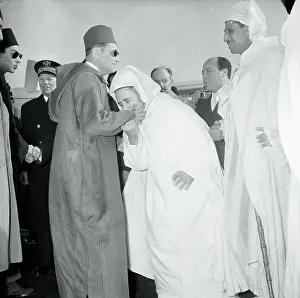 Fatmi Ben Slimane Kissing Sidi Ben Youssef's Palm