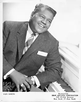 Fats Domino Studio Portrait