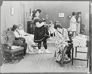 Mischief Prints: Fatty Arbuckle in Dress