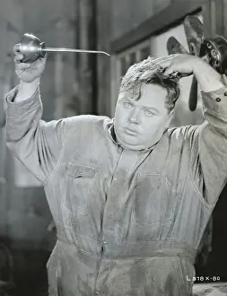 Fatty Arbuckle Oiling Hair