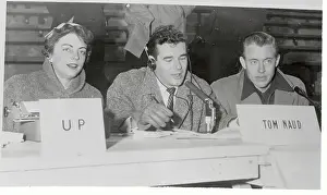 Faye Loyd, Tom Naud & Jerry Hyanes Covering the First Today Ball