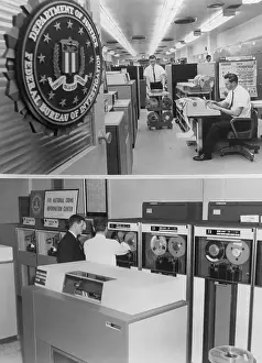 FBI Workers Inside Their Offices