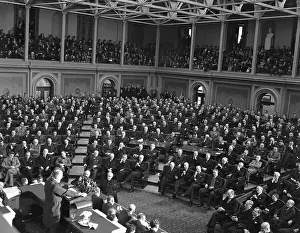 Podium Prints: FDR Speaking to Congress