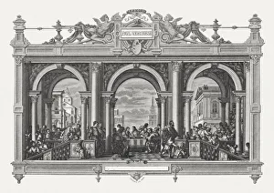 Visit Collection: Feast in the House of Levi by Paolo Veronese (1573)