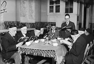 Jewish Prints: Feast Of Purim Celebrated In 1929
