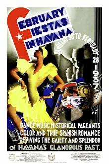 Festival Prints: February fiestas in Havana 1937