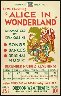 Queen Prints: Federal Theatre Alice in Wonderland