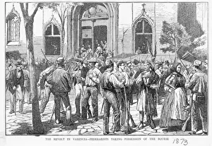 Valencia Prints: Federalists Take Possession of Bourse