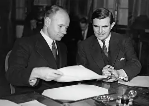 Fedor Gusev And John Gilbert Winant