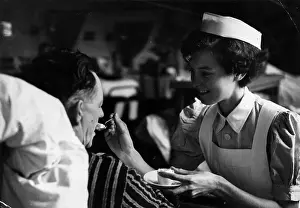 Hospital Prints: Feeding The Patient