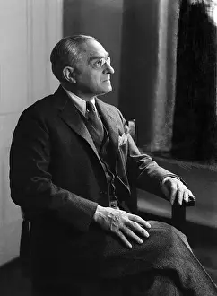Felix Frankfurter Sitting in Chair