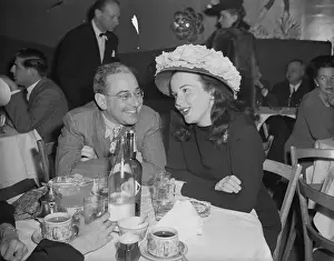 Spouse Prints: Felix Jackson With Wife Deanna Durbin