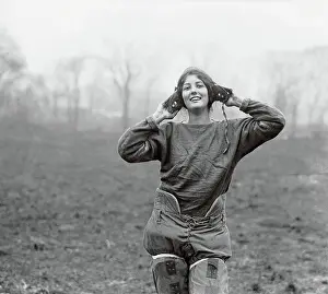 Female Football Captain Gladys Scherer