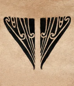 Tribal Prints: Female Maori Tattoo Design
