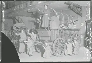 Brooklyn Prints: Female Regiment Performing Drill