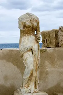 Ruined Prints: Female roman torso Sabratha Libya