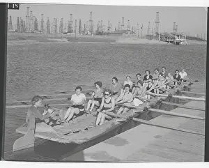 Long Beach Prints: Female Rowing Team