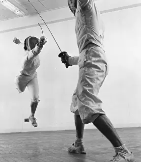 Exuberance Prints: Fencers