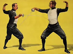 Fencing Prints: Fencers