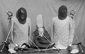 Glove Prints: Fencing Equipment