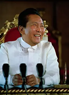 Manila Prints: Ferdinand Marcos Smiling