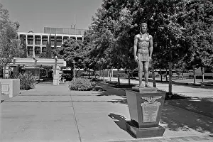 Huty35663 Prints: Fernando Outside Van Nuys Civic Center