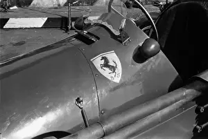 M Spo Moto Races Ita Monza Grand Prix Prints: Ferrari Logo