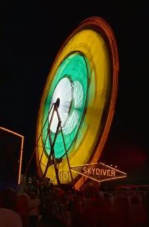 Motion Blur Prints: Ferris Wheel in Motion