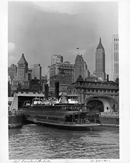 Ferryboat In New York City, New York