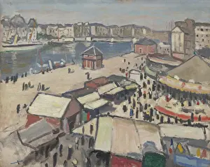 Pierre Albert 1875 1947 Prints: Fête Foraine Au Havre