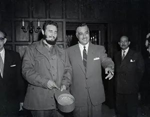 Fidel Castro and Abdul Nasser