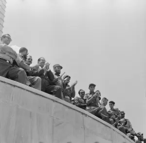 Fidel Castro and Cabinet Members Applauding