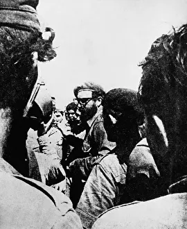 Fidel Castro Instructing His Men
