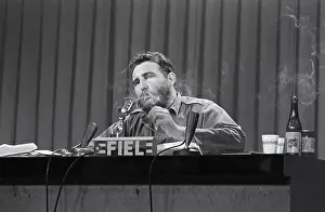 Supply Prints: Fidel Castro Lights a Cigar