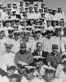 Fidel Castro and Soviet Sailors