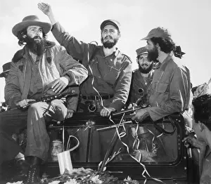 Fidel Castro Waving