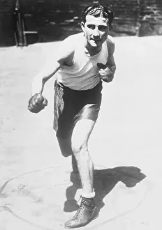 Fidel La Barba Posing In Fighting Mode