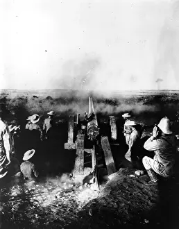 Field Gun In Boer War