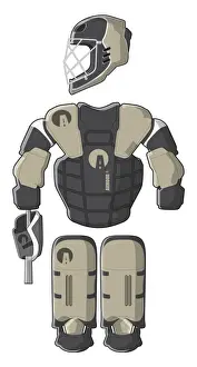 Compatibility Prints: Field hockey goalkeeping gear